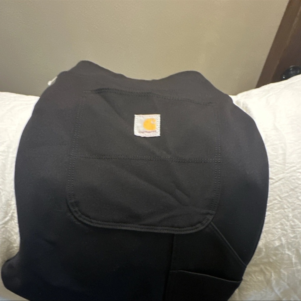 Carhartt Black Fitted pants with Label - Picture 2 of 4
